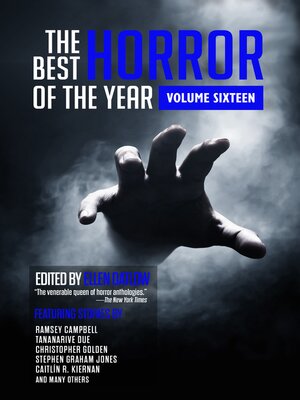 cover image of Best Horror of the Year